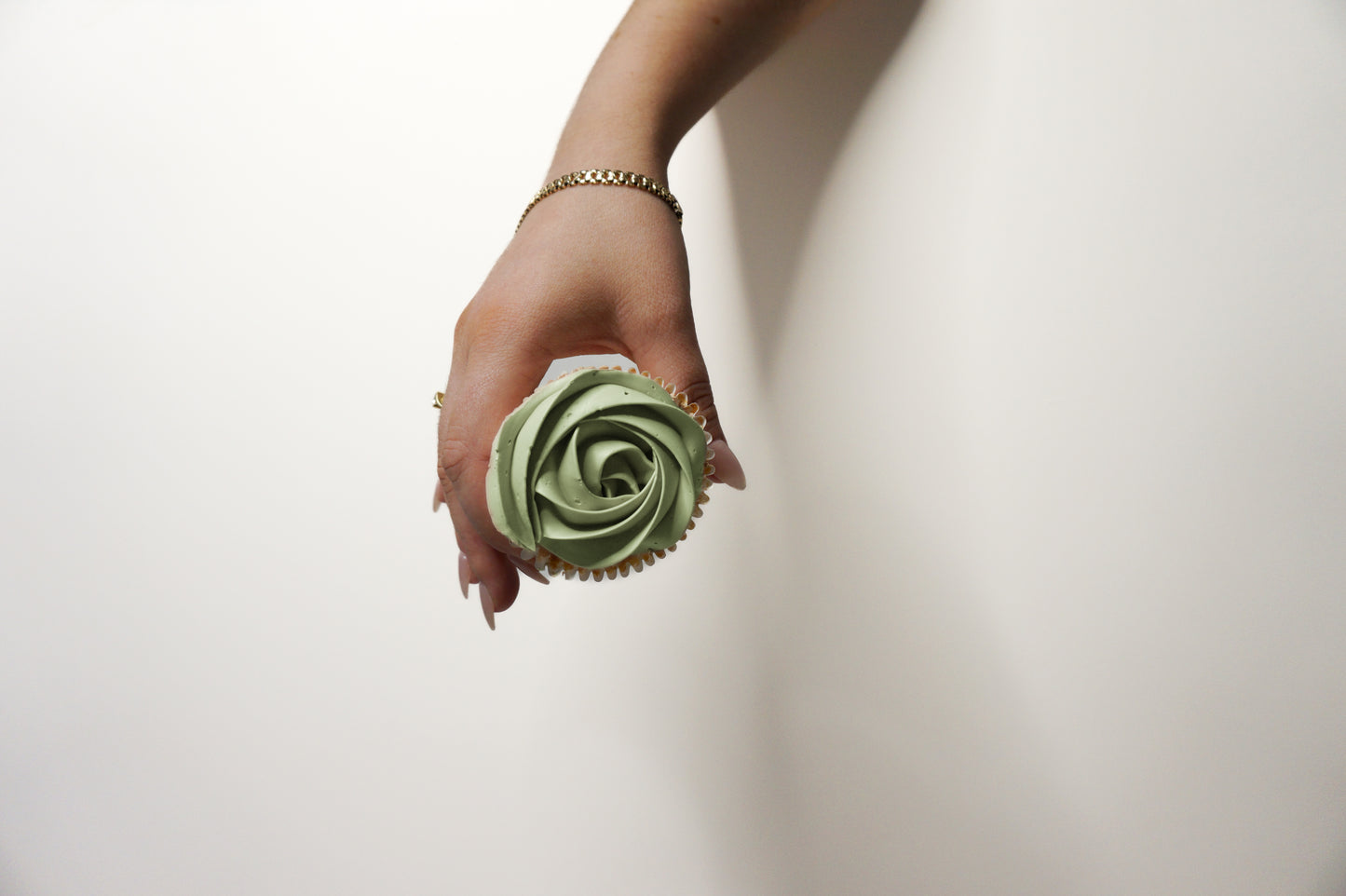 Sage cupcake