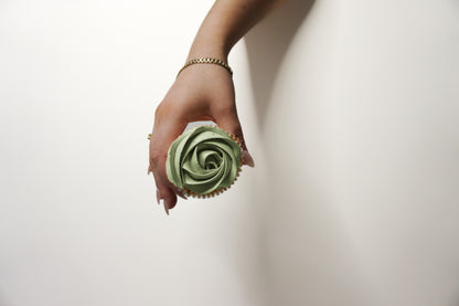 Sage cupcake