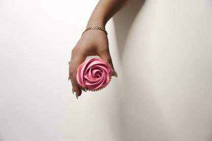 soft pink cupcake